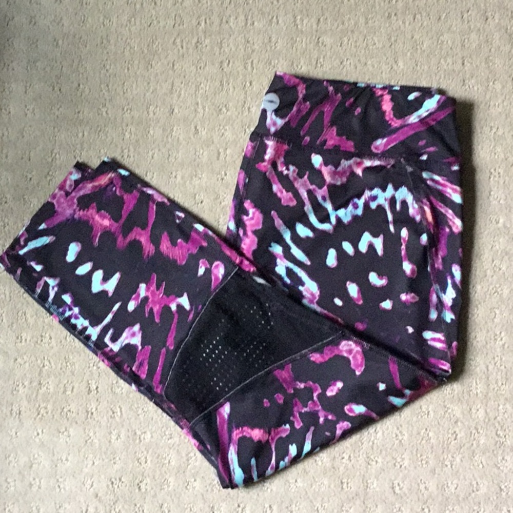 AVIA Leggings (Purple, Black, Teal blue) Size L